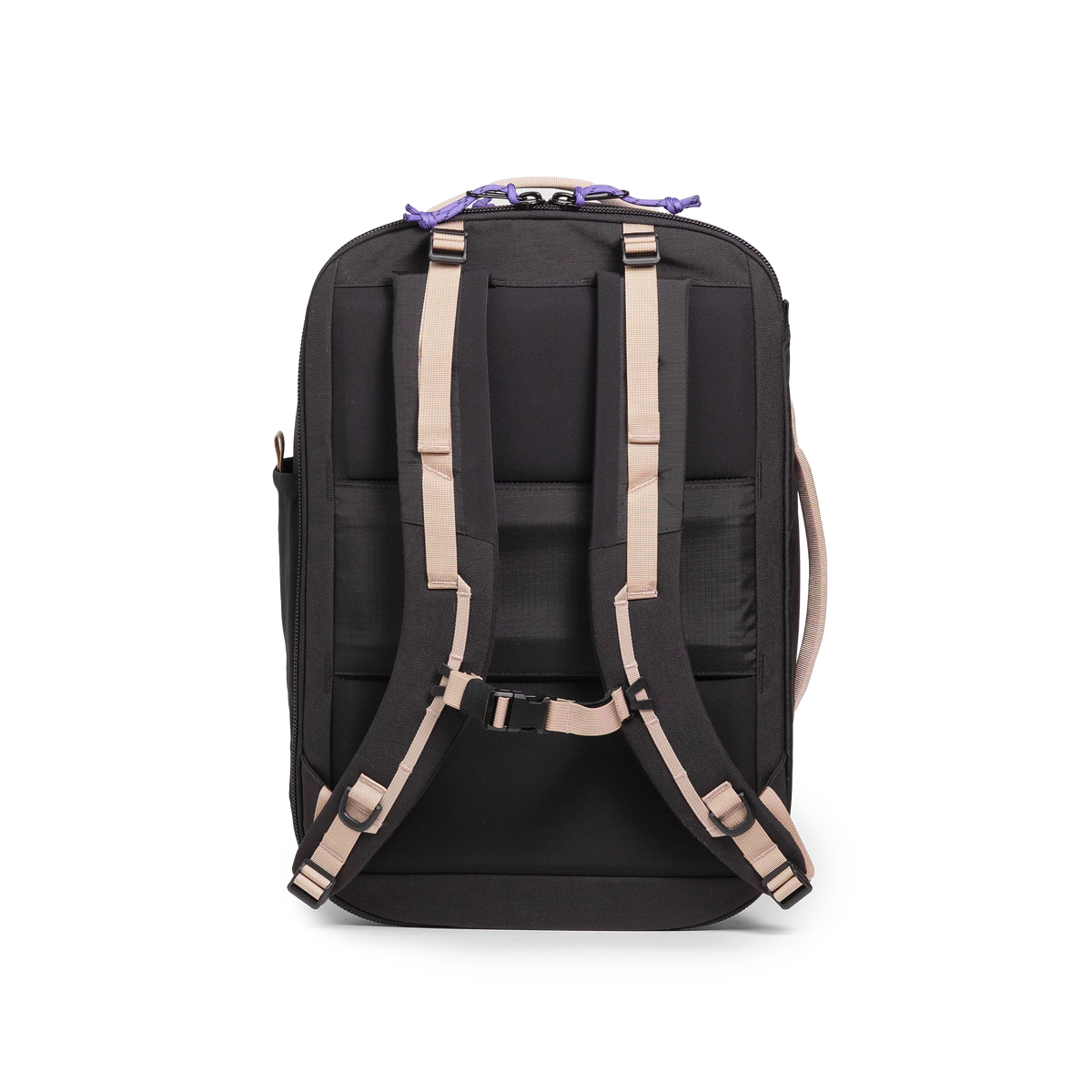 Topo Designs Global Travel Backpack in "Classic Blue/ Bone White"