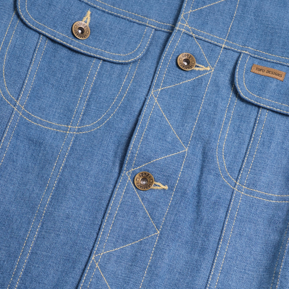 Mt. West Trucker Jacket Denim - Men's