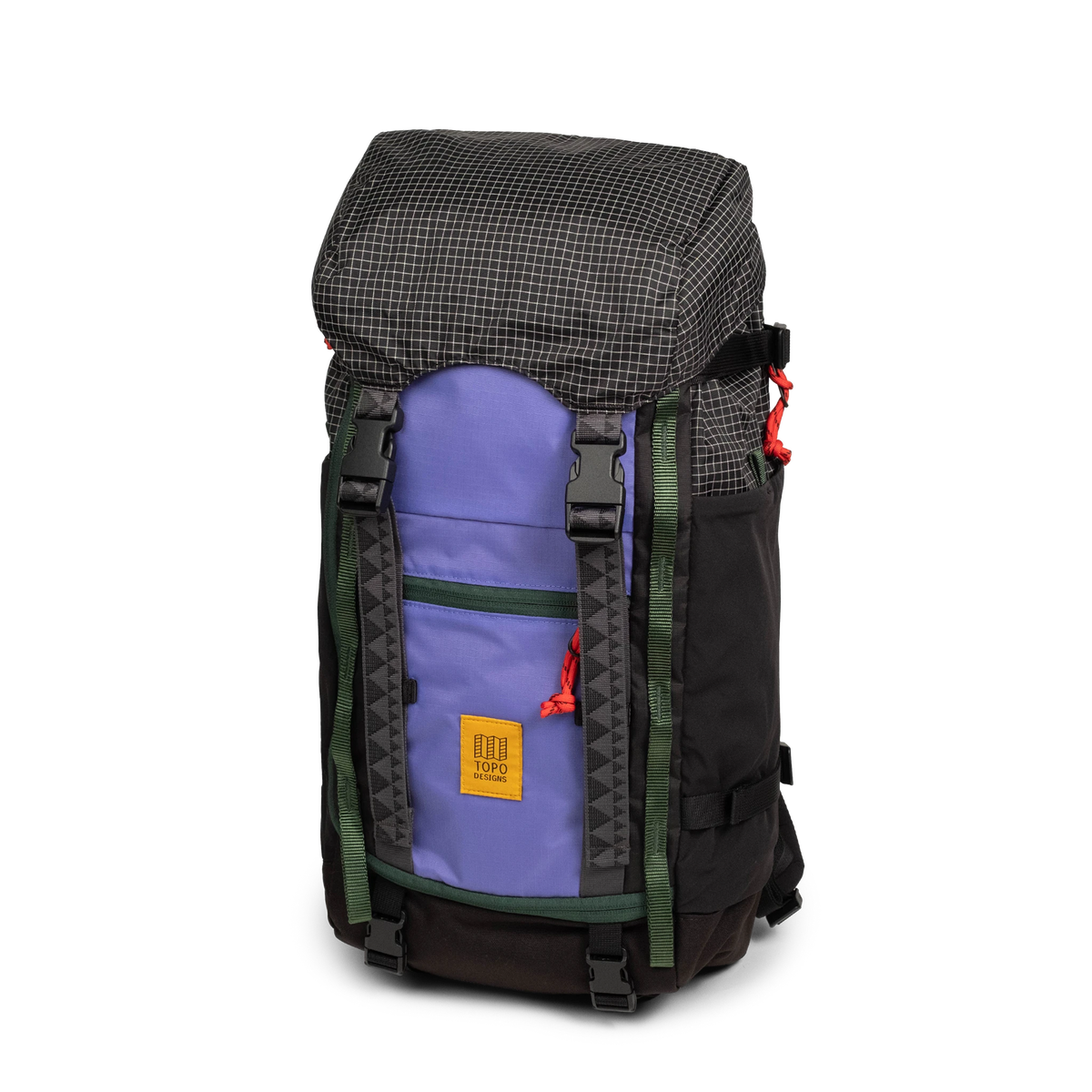 Topo Designs Rover Trail Pack in "Grid / Very Peri"