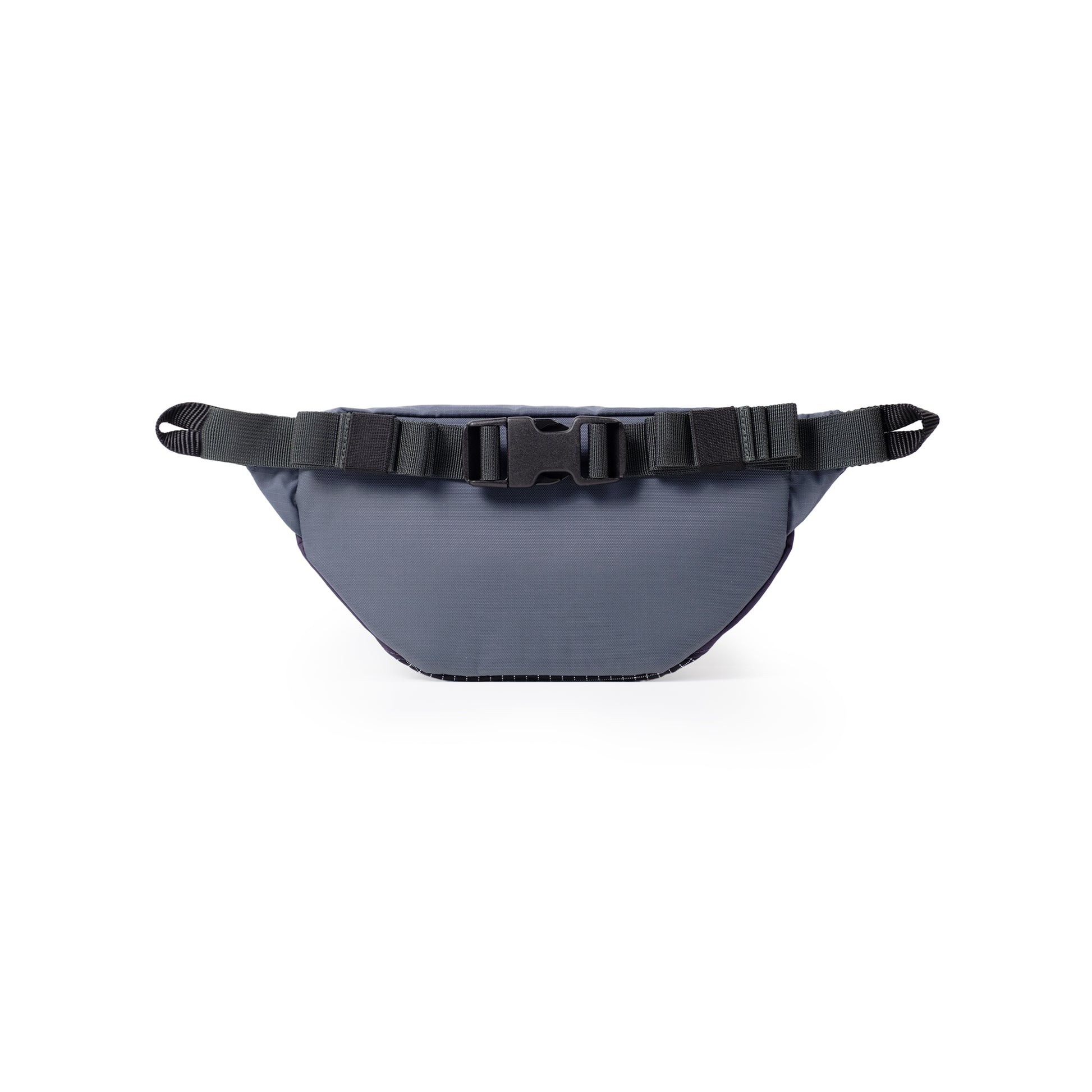 Back View of Topo Designs Mountain Waist Pack in "Nightshade / Grid"