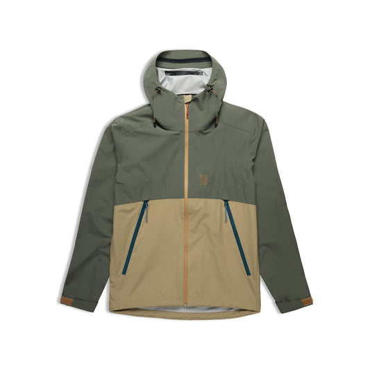 Front View of Topo Designs Global Jacket - Men's in "Beetle / Elmwood"