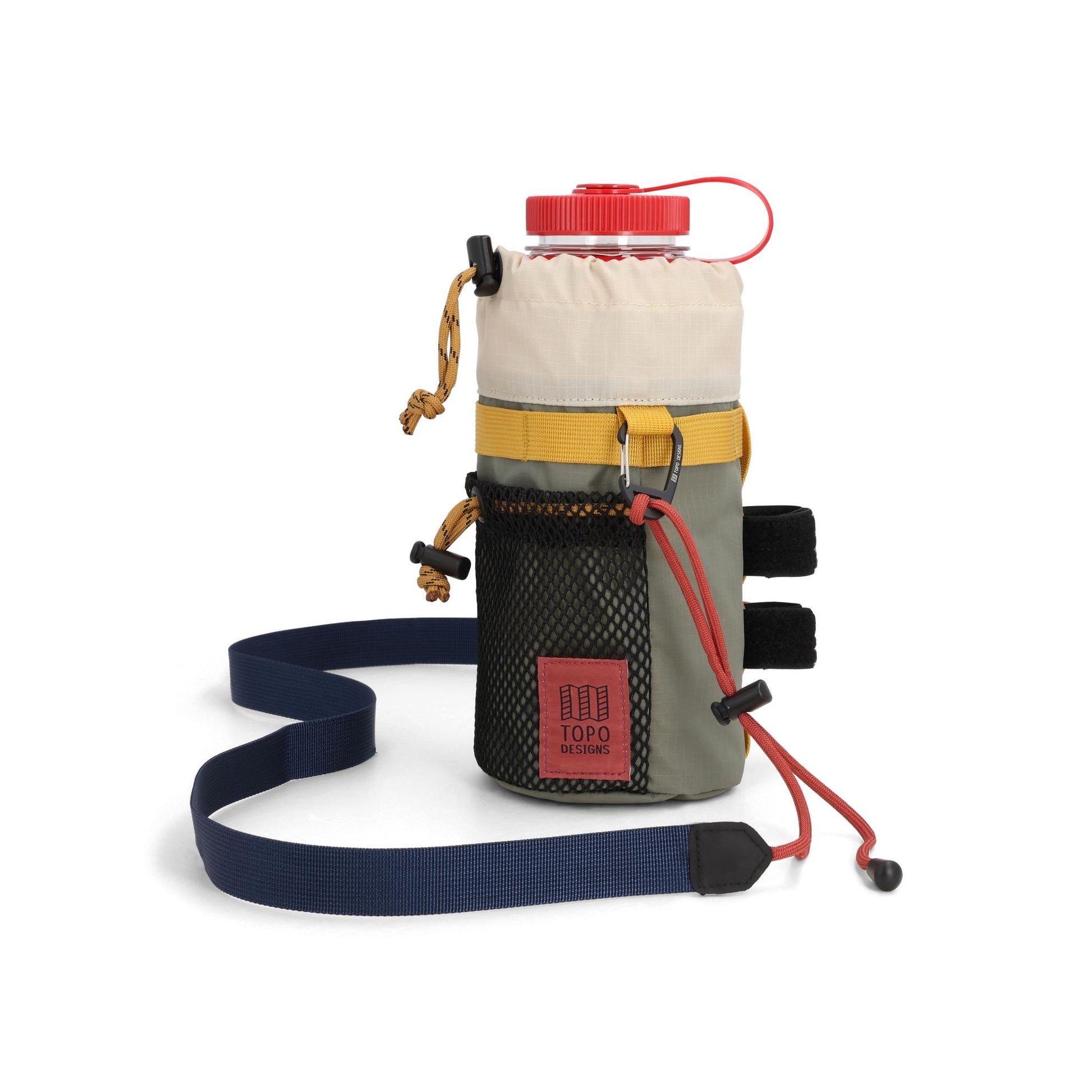 Front View of Topo Designs Mountain Hydro Sling in "Beetle"